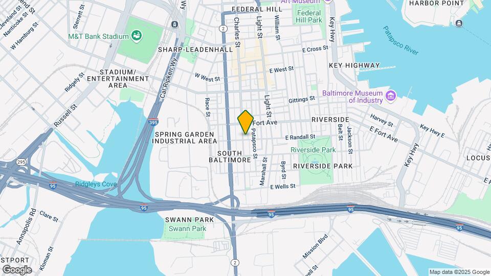 1543 S Charles St Mapa y Detalles de la Ubicación