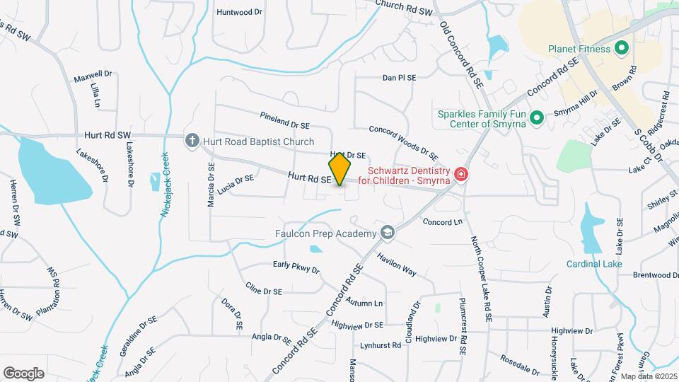 Concord Chase Mapa y Detalles de la Ubicación