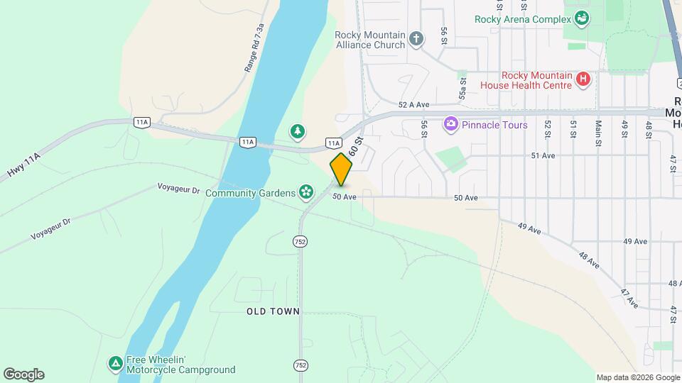 5003 60 St Map and Location Details