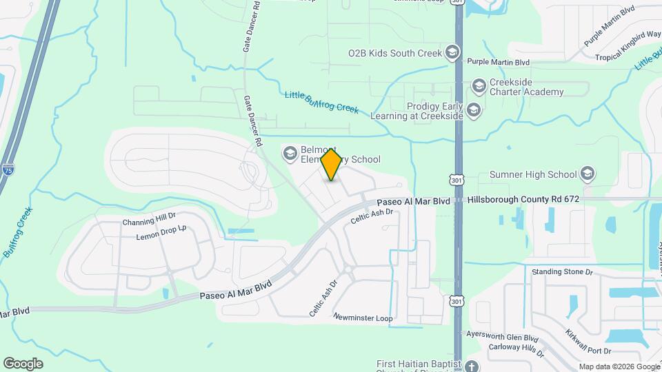 14242 Riva Ridge Pl Mapa y Detalles de la Ubicación