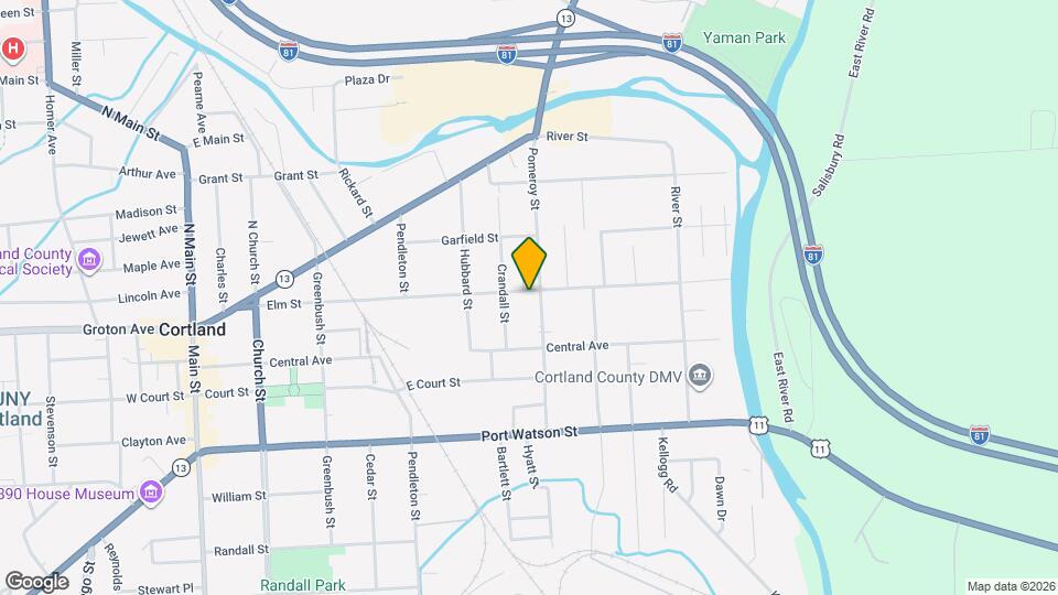 Duplex Mapa y Detalles de la Ubicación