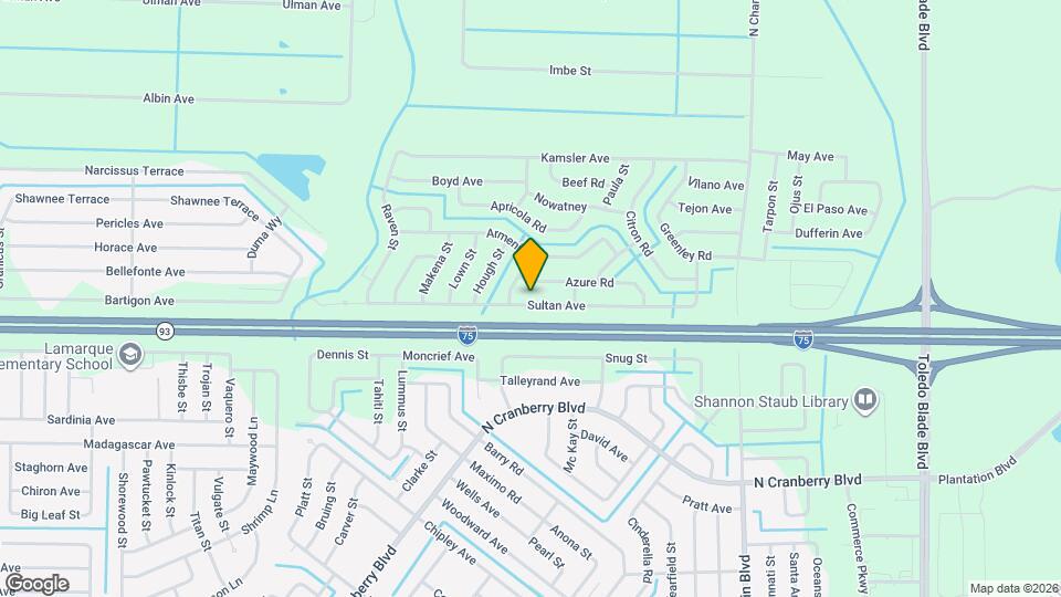 2374 Sultan Ave Mapa y Detalles de la Ubicación