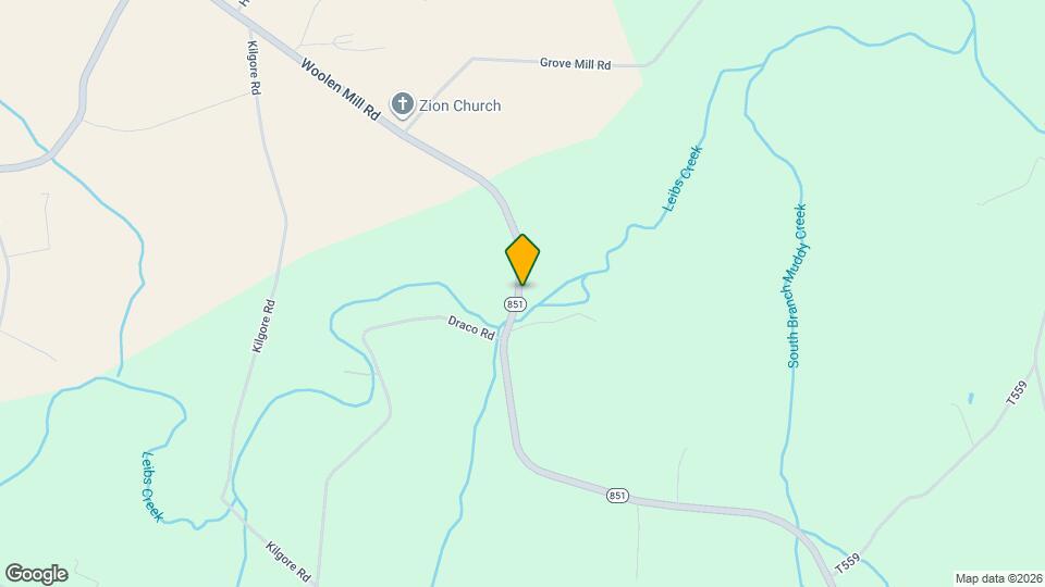 1177 Woolen Mill Rd Map and Location Details