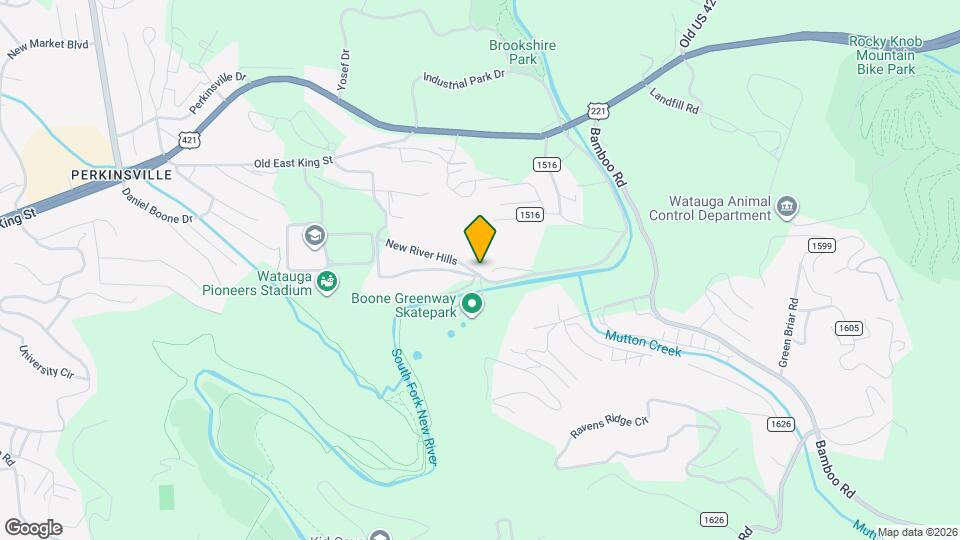 658 New River Hls, Unit # 1 Map and Location Details