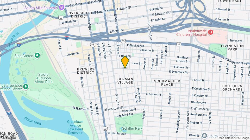 664 Mohawk St Map and Location Details