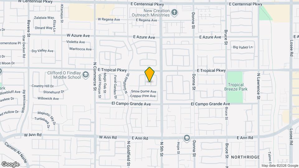 304 Raptors View Ave Map and Location Details