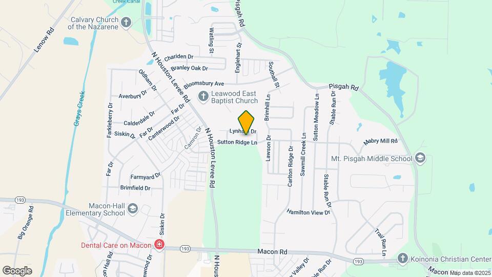 10134 Sutton Ridge Ln Map and Location Details