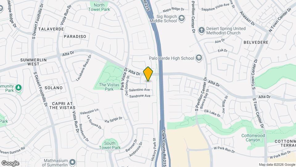 596 Siciliano St Map and Location Details