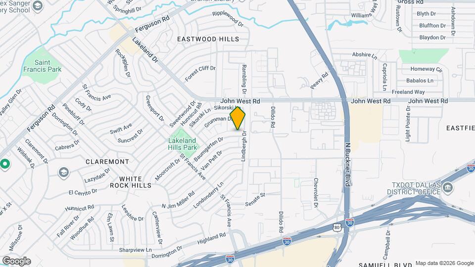 8629 Baumgarten Dr Map and Location Details