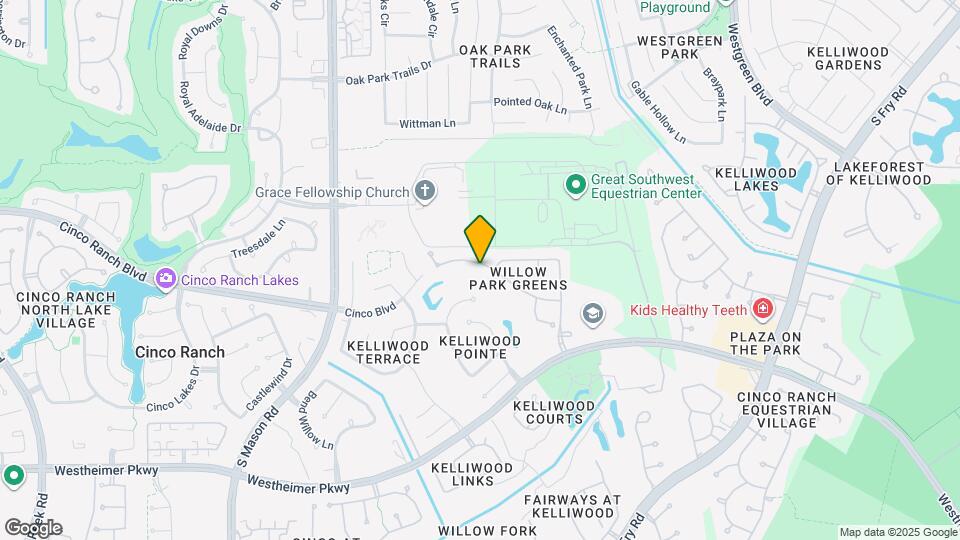 21411 Willow Glade Dr Map and Location Details