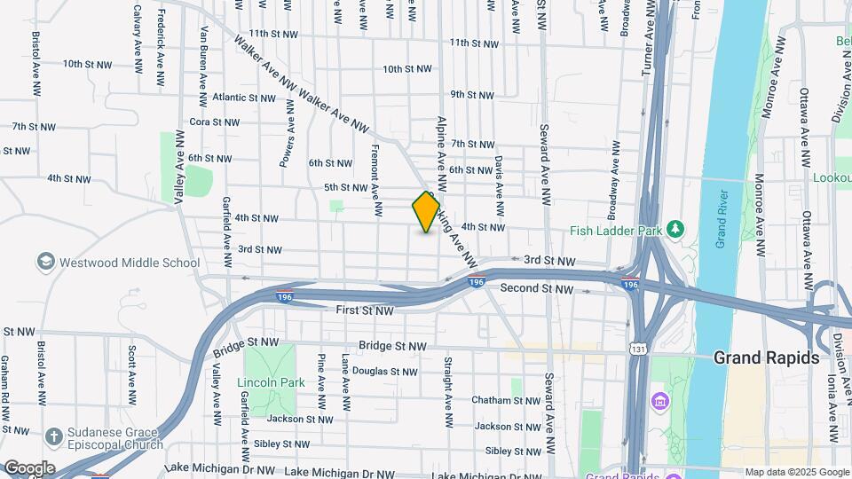 826 4th St NW Map and Location Details