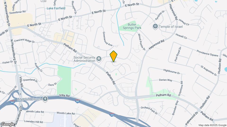 1323 Loch Lomand Dr Map and Location Details