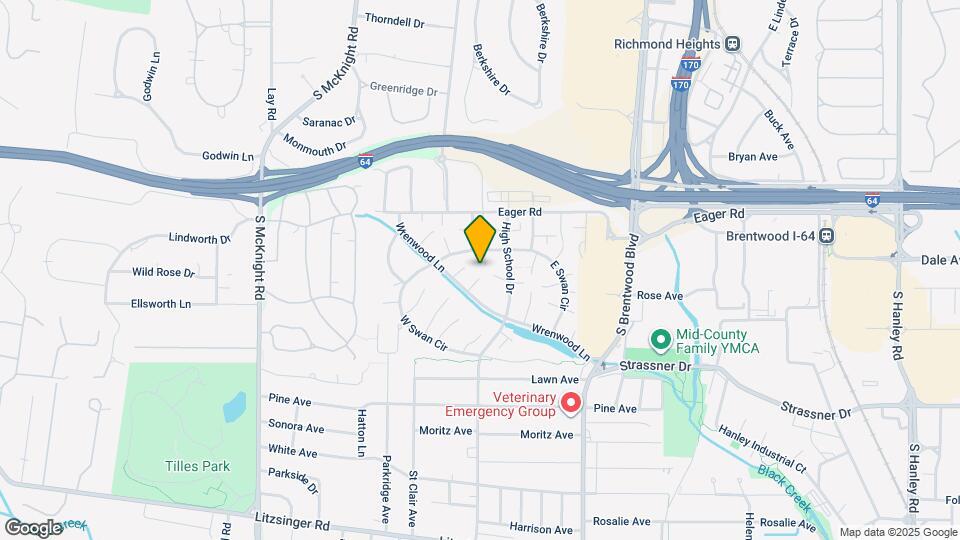1521 Oriole Ln Map and Location Details