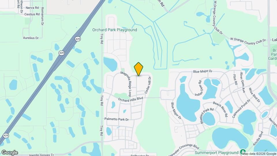4207 Oak Lodge Way Map and Location Details