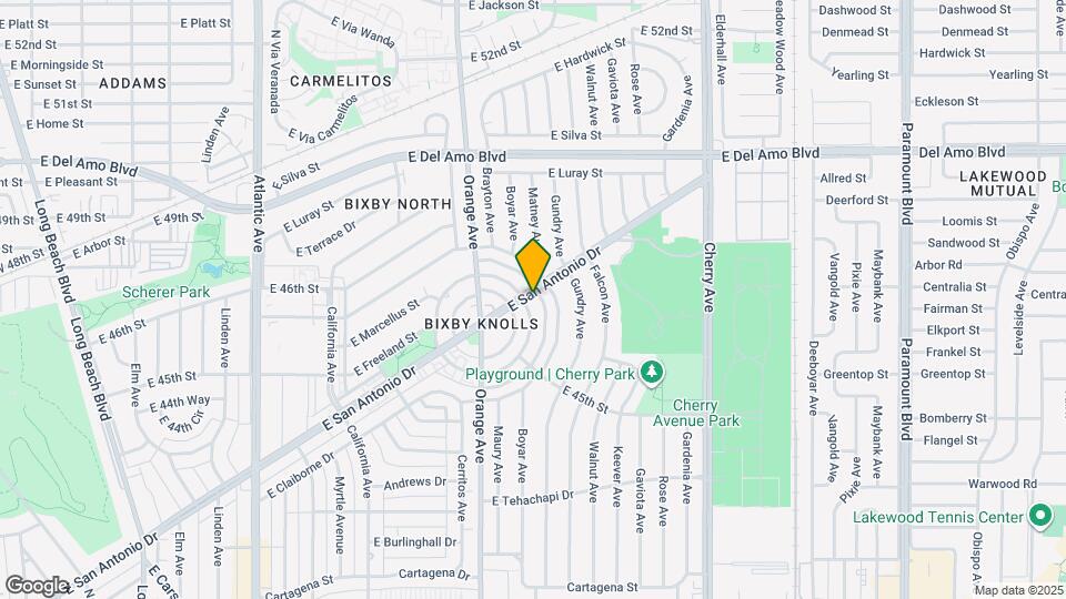 4596 N Banner Dr Map and Location Details