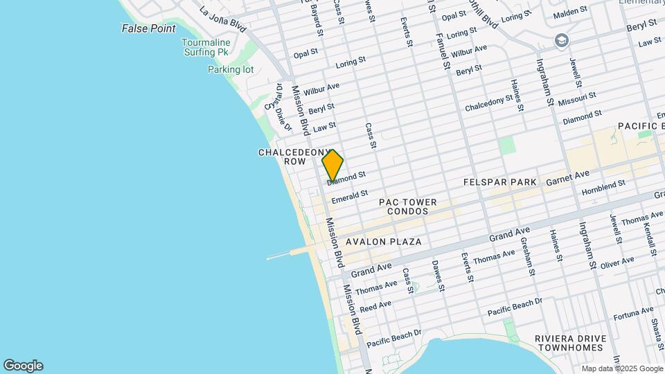 825-831 Diamond St Mapa y Detalles de la Ubicación