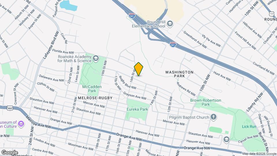 1531 Syracuse Ave NW Map and Location Details