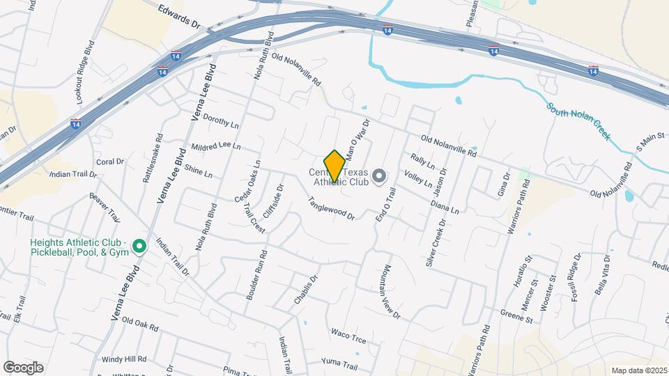 706 Man O War Dr Map and Location Details