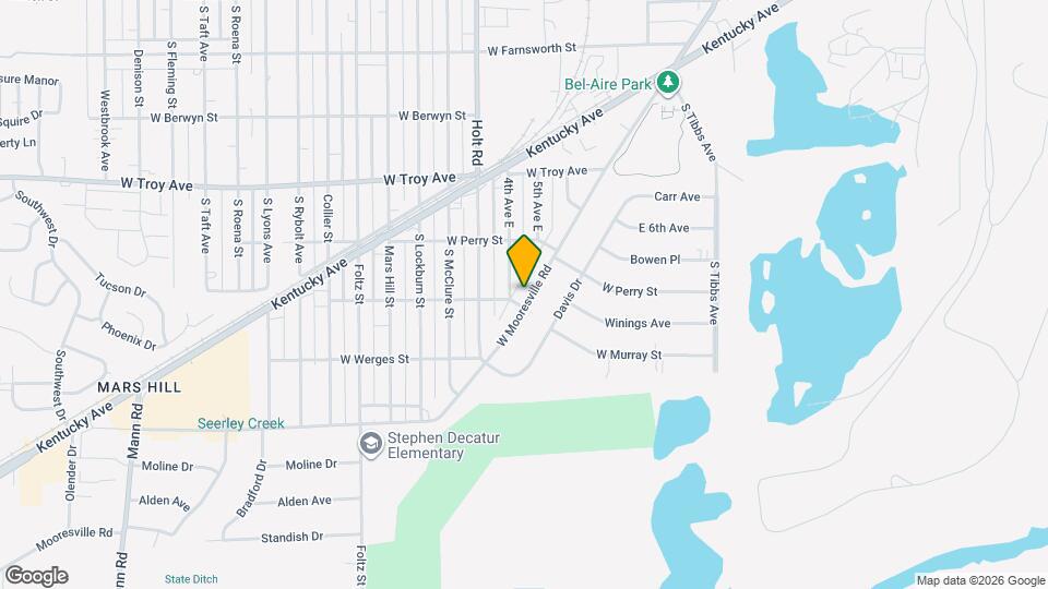 3256-3258 W Mooresville Rd Map and Location Details