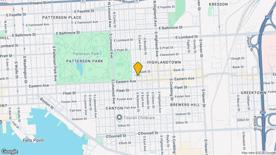 431 S Robinson St Map and Location Details