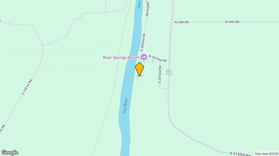 3352 E 2059th Rd Map and Location Details