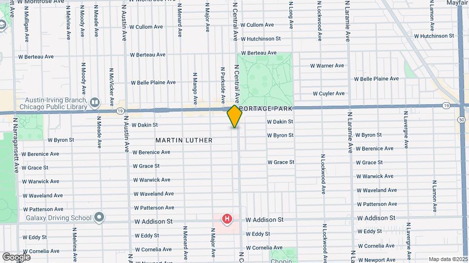 3906 N Central Ave Map and Location Details