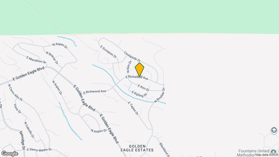 15811 E Richwood Ave Mapa y Detalles de la Ubicación