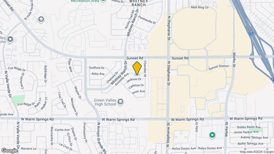 595 Jackson Dr Map and Location Details