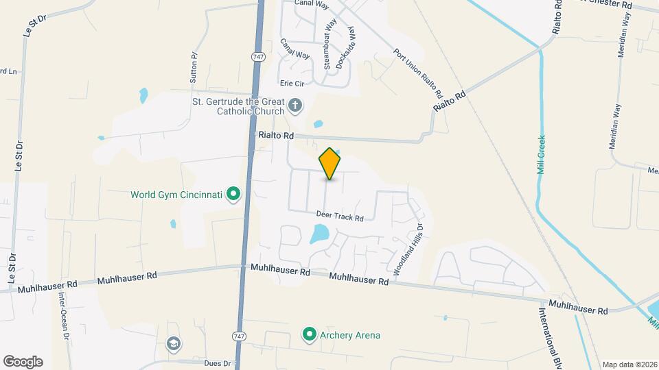 9736 Flagstone Way Map and Location Details