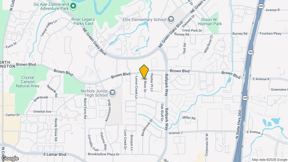 2226 Fall River Dr Map and Location Details