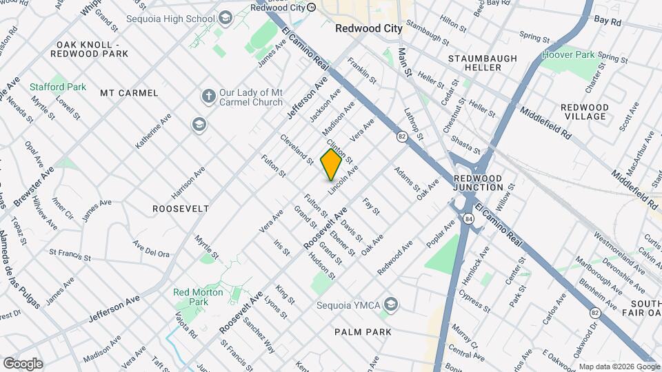 992 Cleveland St Map and Location Details