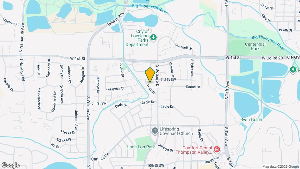 332 Terri Dr Map and Location Details