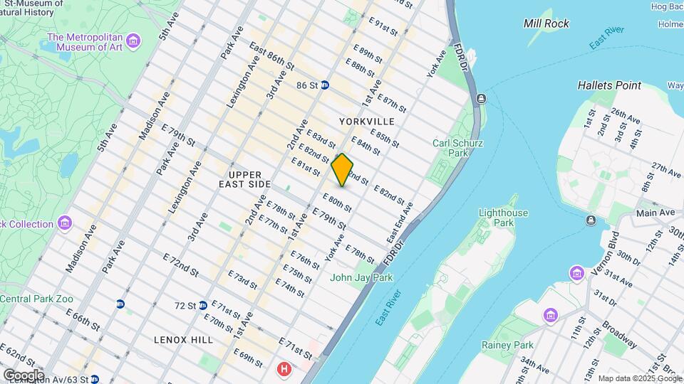 426 E 81st St Map and Location Details