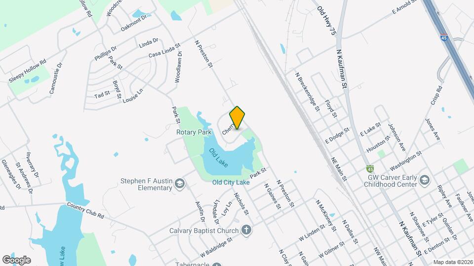 509 Lake Shore Dr Map and Location Details