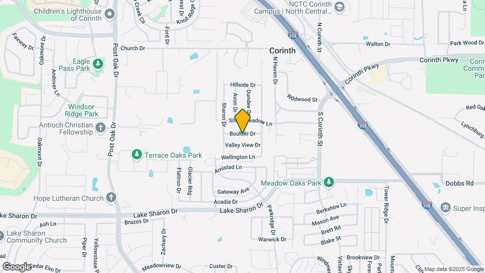 2601 Boulder Dr Map and Location Details