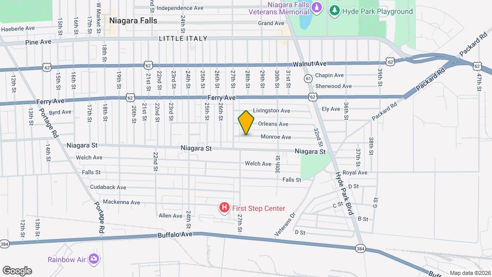 2727 Monroe Ave Map and Location Details