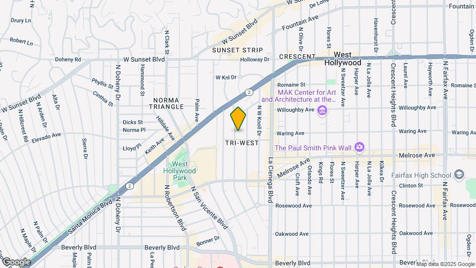 812 Westbourne Dr Map and Location Details