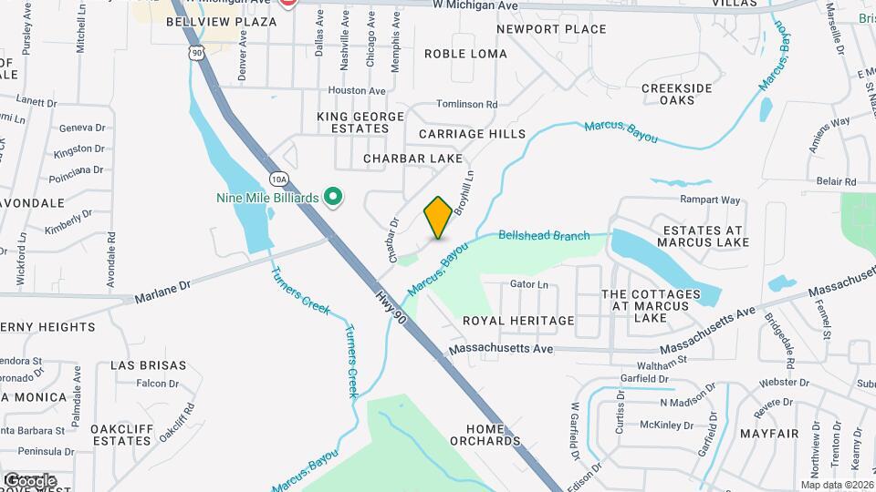 1860 Broyhill Ln Map and Location Details