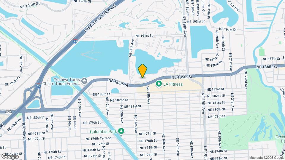 1481 NE Miami Gardens Dr Map and Location Details