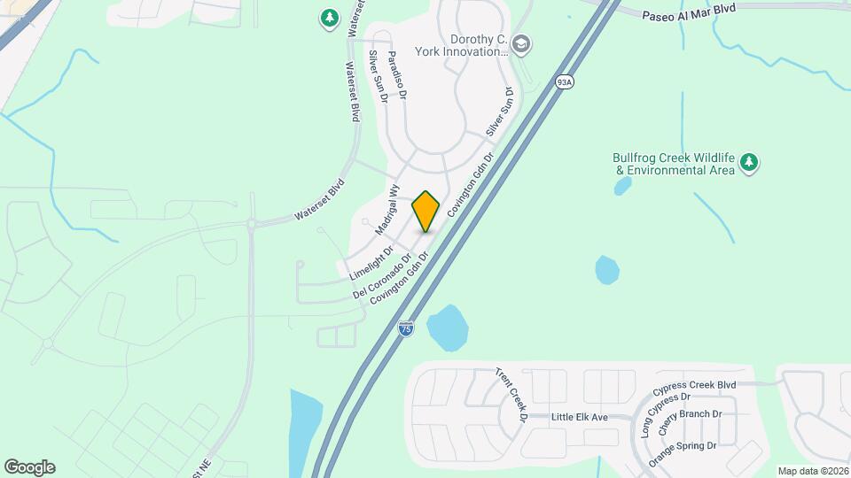 5613 De Coronado Dr Map and Location Details