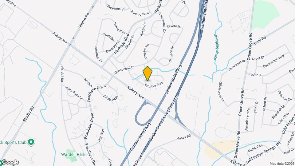 106 Frontier Way Map and Location Details