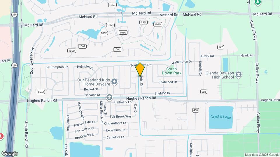 1038 St John Dr Map and Location Details