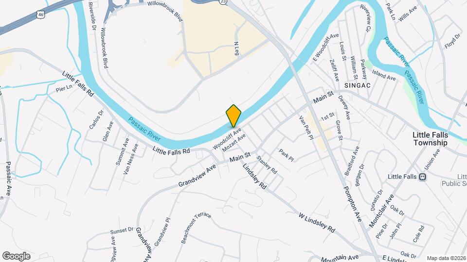 214 Woodcliff Ave Map and Location Details