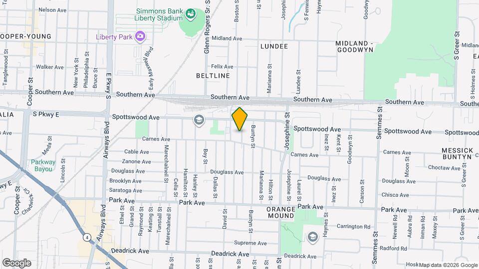 689 Baltimore St Map and Location Details