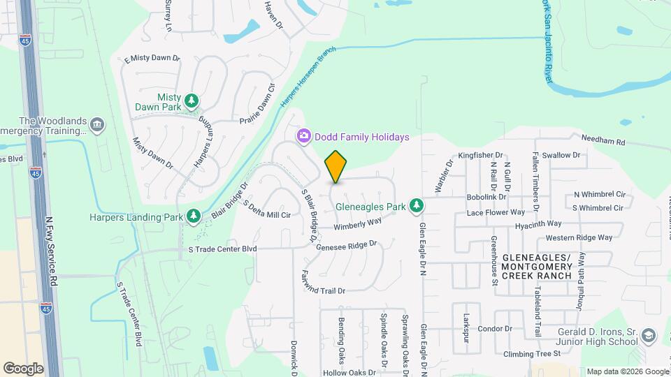 219 N Wimberly Way Map and Location Details