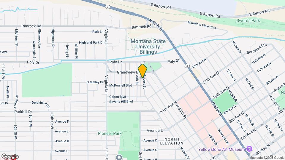 2306 Locust St Map and Location Details