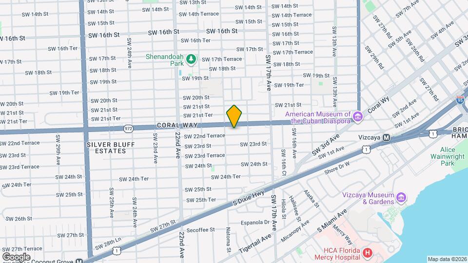 1861 SW 22nd Terrace Mapa y Detalles de la Ubicación