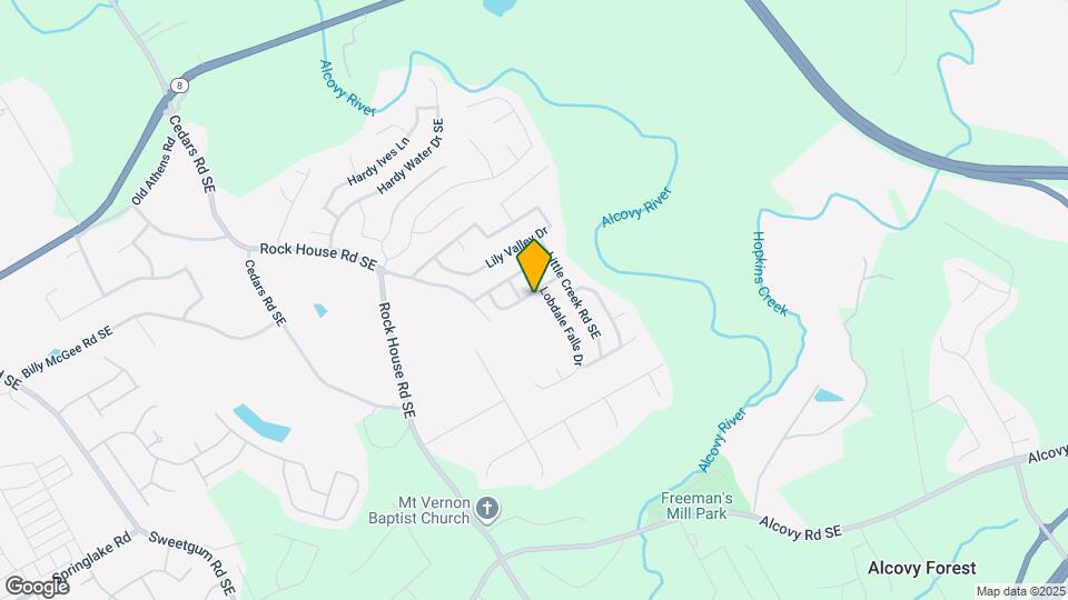 1593 Little Creek Dr Map and Location Details