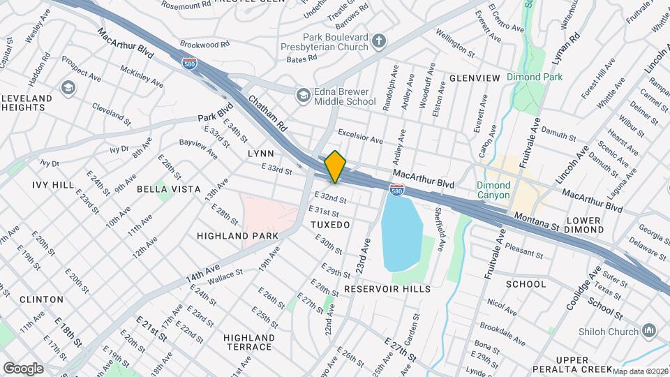 3232 14th Ave Map and Location Details