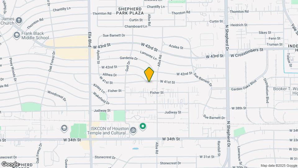 923 W 41st St Map and Location Details